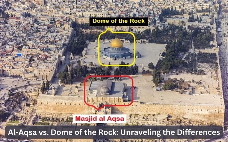 Al-Aqsa vs. Dome of the Rock Unraveling the Differences